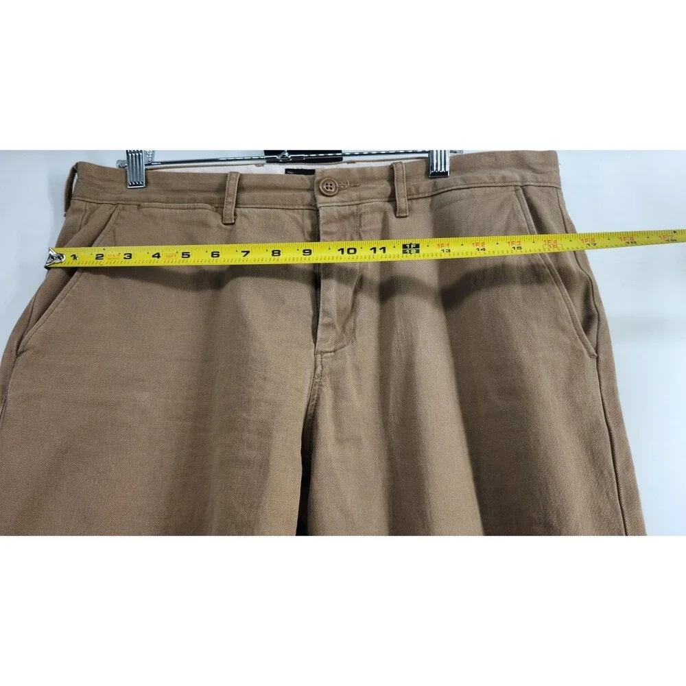 J. Crew Men's 32X30 Tan Khaki Chino Tapered Fit Pants‎ Dress Casual Cotton